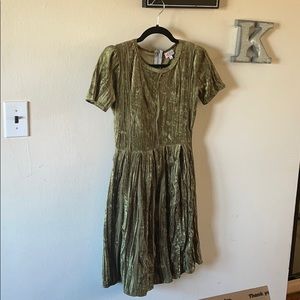 Crushed Velvet Lularoe dress with POCKETS